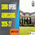 SRMU Opens Admissions 2026–27; Apply Now Before the Deadline!